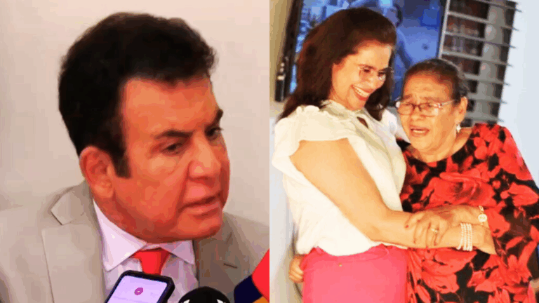 ¡Pierde los estribos! Nasralla le menciona a su madre ya fallecida a la candidata Rixi Moncada