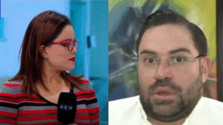 Viral: Jorge Cálix se enreda y tartamudea sin control ante pregunta de Ariela Cáceres sobre subvenciones