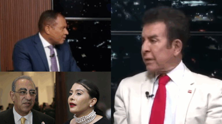 Nasralla se entera en plena entrevista que su esposa habría sostenido reuniones a sus espaldas