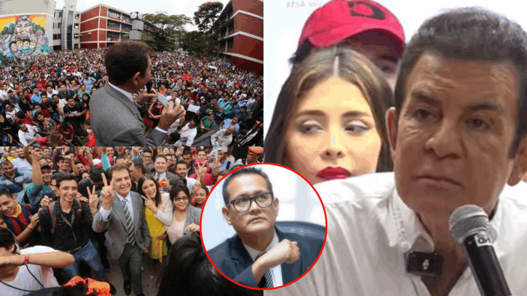 Asesor de imagen le recuerda a Iroshka los tiempos en que ella y Nasralla eran bien recibidos por los estudiantes en actos políticos en la UNAH