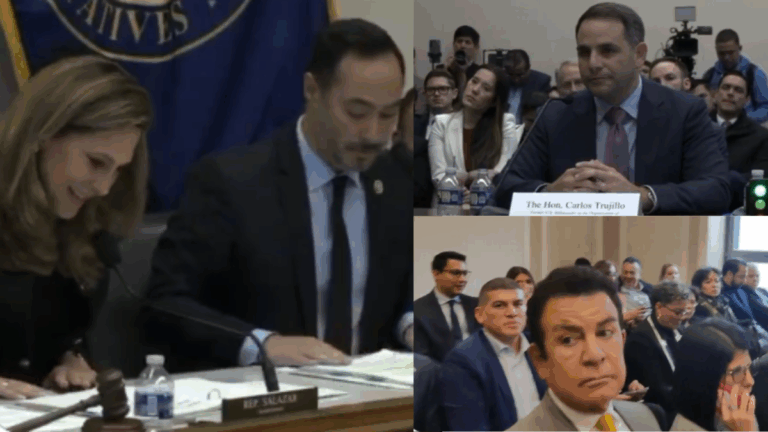 Viral: Salazar perdió la compostura cuando congresista destapó los vínculos de testigo con Próspera y un banco hondureño